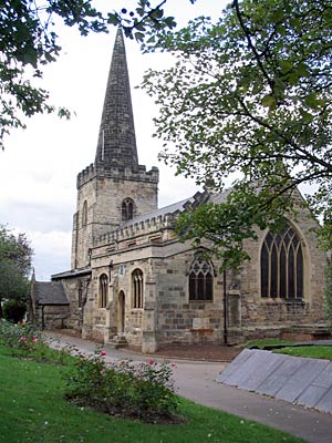 Stapleford church in 2004. 