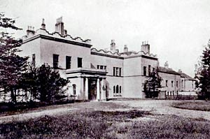 Stapleford Hall in the 1920s. It was demolished in 1935. 