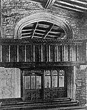 Entrance to the Meering Chapel, Sutton-on-Trent.
