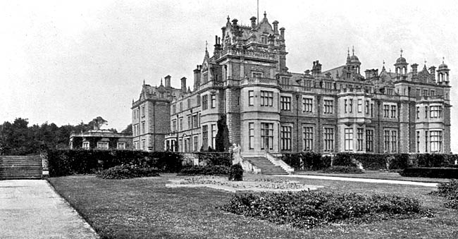 Thoresby Hall, c.1910. 