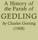 A History of the Parish of Gedling (1908)