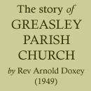 The Story of Greasley Parish Church, Nottinghamshire, (1949)