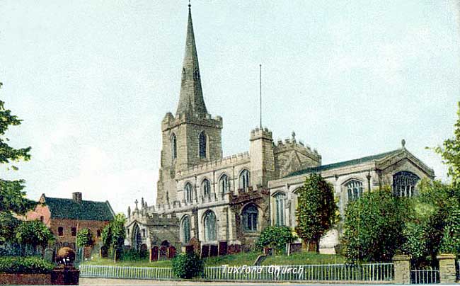 Tuxford church, c.1905.