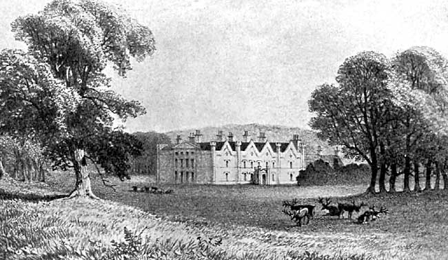 Wallingwells house in the mid-19th century.