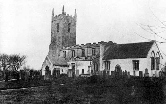 West Bridgford Parish Church before alteration.