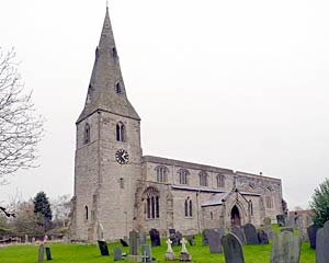 Church of St Mary and All Saints, Willoughby in 2014.
