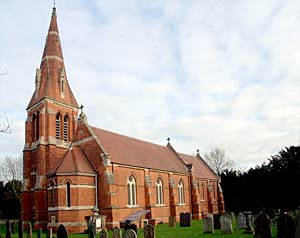 Church of All Saints, Winthorpe in 2009.