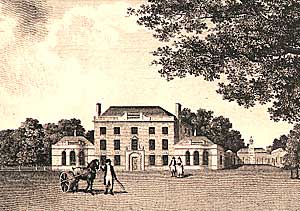 Wiseton Hall, c.1790.
