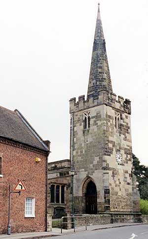 St Leonard's church, Wollaton (photo: A Nicholson, 2002).
