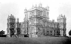 Wollaton Hall in the early 20th century.