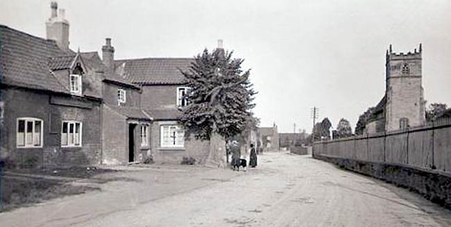 Main Street, Woodborough, c.1910. 